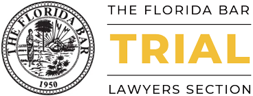 The Florida Bar Trial Lawyers Section Badge for Mincone Personal Injury Lawyers located at 1925 E 6th Ave Unit 10, Tampa, FL 33605, United States