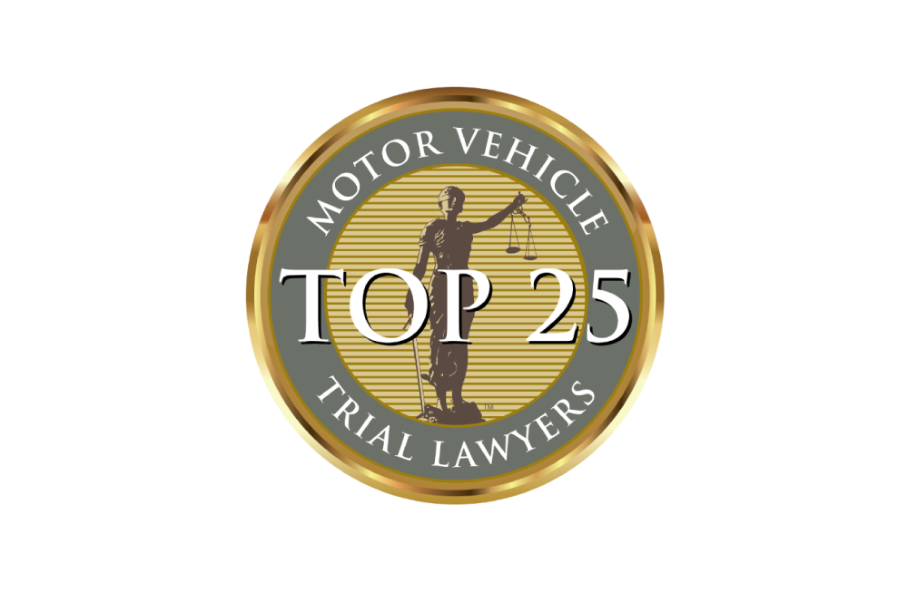 Motor vehicle trial lawyers Badge for Mincone Personal Injury Lawyers located at 1925 E 6th Ave Unit 10, Tampa, FL 33605, United States
